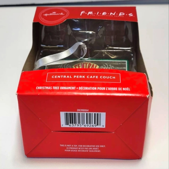 Hallmark Friends Central Perk Cafe Couch Christmas Tree Ornament Decoration - Picture 3 of 4